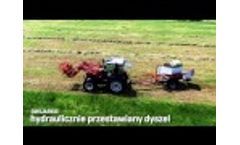 Ursus Tractor and Bale Wrapping 9014H Ursus 586 Video