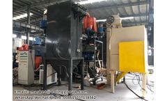 Medical blister packs recycling machine