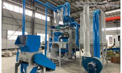 What equipment can be used for separating aluminum from plastic?