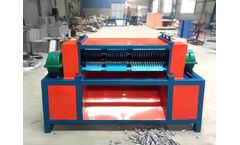 Factory price stripping type radiator separator machine