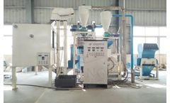 Aluminum plastic composite panel recycling crushing sorting machine