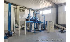 E waste PCB board recycling plant