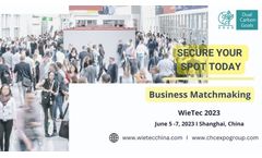 Doing Company attends the Wie Tec 2023 in Shanghai on Jun.5-7