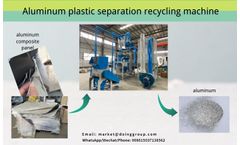 How to recycle aluminum and what are the advantages of aluminum plastic recycling machine?