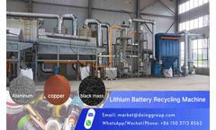 How to buy lithium battery recycling equipment?