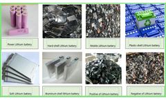 How much material can a lithium battery recycling equipment recover from lithium batteries?