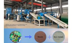 PCB crushing and separating machine