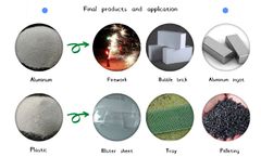 Pharmaceutical packaging materials recycling machine
