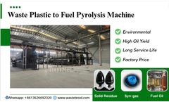 Plastic to diesel plant working process