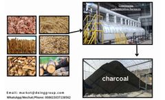 How is wood charcoal prepared?
