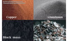 Recycling Process of LiPo (Lithium-ion Polymer) batteries-Shredding & Sorting