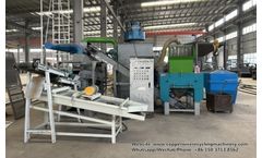 Scrap copper wire cable granulator machine