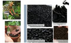 Henan Doing - Model DY-T-1/3/5 - Animal manure biochar pyrolysis carbonization equipment/charcoal making machine