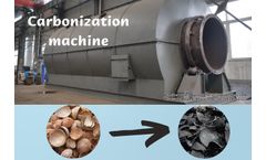 Henan Doing - Model DY-T-1/3/5 - Continuous Biochar Pyrolysis Machine | Biomass Carbonization Furnace | Wood Coconut Shell Rice Husk to Biochar | Eco-Friendly Charcoal Plant
