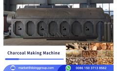 Henan Doing - Model DY-T-1/3/5 - Charcoal Making Machine / Coconut Shell / Wood / Rice Husk Carbonizer / Biochar Reactor / Energy Saving Carbonization Equipment