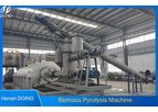 Henan Doing - Model DY-T-1/3/5 - Industrial Biochar Pyrolysis Equipment | High-Efficiency Biomass Carbonization Machine for Coconut Shell Wood Sawdust Rice Husk