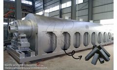 Henan Doing - Model DY-T-1/3/5 - Lump charcoal making equipment/Biochar Pyrolysis Machine | Biomass Charcoal Making Machine for Hardwood, bamboo, and coconut shells
