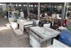 Henan Doing - Model DY-500,1000 - Solar Panel Recycling Machine PV Module Dismantling Separating Line for Glass Copper Recovery E-Waste Recycling Equipment