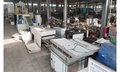 Henan Doing - Model DY-500,1000 - Solar Panel Recycling Machine PV Module Dismantling Separating Line for Glass Copper Recovery E-Waste Recycling Equipment