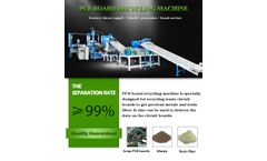 Henan Doing - E scrap PCB board recycling equipment