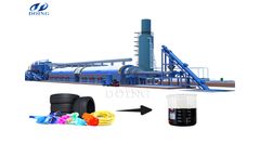 Doing group - Model DY-50 - Stable continuous operation for 24 hours fully continuous waste tire pyrolysis recycling machine