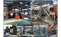 500-600kg/h copper wire recycling machine real shot in Henan Doing factory