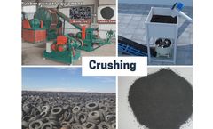 Rubber Powder Production Line Tire Shredder System Tire Recycling Machine