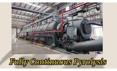 DOING fully continuous waste tyre pyrolysis machine