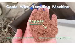 Hot selling DY-600 wire cable granulator machine for separating copper from plastic