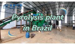 DOING semi-continuous pyrolysis machine project installed in Brazil!