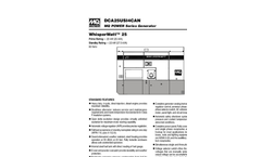 Multiquip - Model DA7000SSA3 - Single-Phase Generator  - Brochure