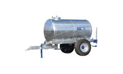 Pasdelou - Model 5200 L - One-piece Water Bowser on Wheels