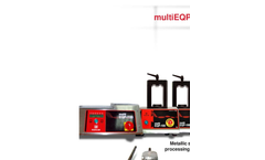Xenemetrix - Model multiEQP - 100 - Metallic Samples Processing System - Brochure