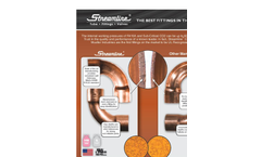 Solder Joint Copper Fittings - Brochure