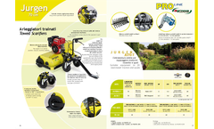 Agrinova - Model JURGEN - Power Rake - Brochure