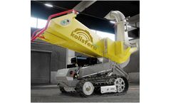 Agrinova - Model Kolisfera - Hybrid Tracked Wood Chipper