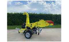 Agrinova - Model Zakandra ZA350 - Towed Wood Drum Chipper