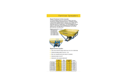 Fleming - Model FSC180T - Trailed Fertiliser Spreader - Brochure