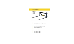 Fleming - Model FLF16 - Pallet Fork Brochure