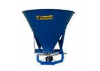 Fleming - Model FS300- 315L capacity, FS500- 450L - Single Disc Fertiliser Spreader
