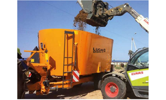 Lucas - Model Spirmix 16 -28 - Trap Door Vertical  Auger Diet Feeder