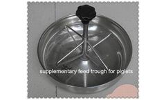 Supplementary Piglet Feeding Trough