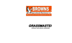 Browns - Model Slitmaster - Rigid Frame Grass Aerator - Brochure