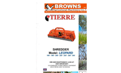 Browns - Model Megascrape - Rear Mounted Muck Scraper - Brochure