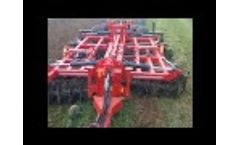 Gregoire Besson Discordon 4 in 1 Stubble Cultivator Video