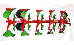 Model RFP Maize - Reversible Mouldboard Plough With Fuse Safety System