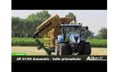 Alberti Prismatic bale automatic loaders AR 21/24 Patented Video
