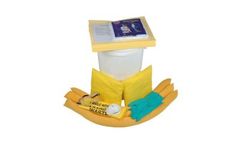 HUG Absorbents - 35Litre Chemical Emergency Spill Kit - Plastic Drum