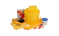 HUG Absorbents - 90Litres Chemical Emergency Spill Kit - Static Drum
