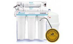 Ecosoft - Standard Reverse Osmosis Filter on Metal Rack with Pump and Mineralization